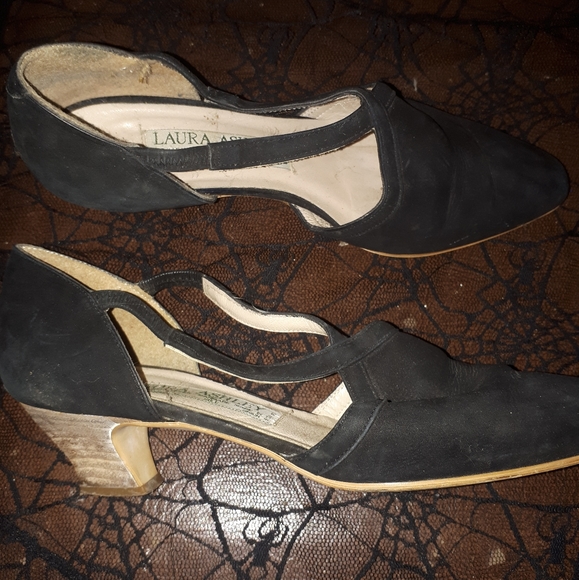 Vintage Laura Ashley  suede - Picture 2 of 5